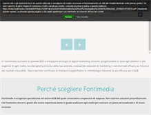Tablet Screenshot of fontimedia.com